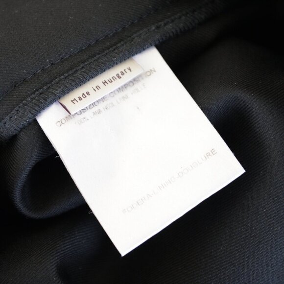 Stella McCartney Wool Trousers Sash Tie Sz 6 - Picture 6 of 6